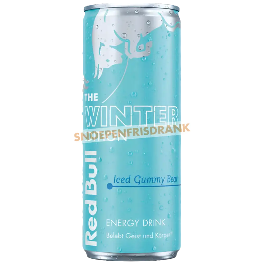 Red Bull Winter Editie Iced Gummy Bear