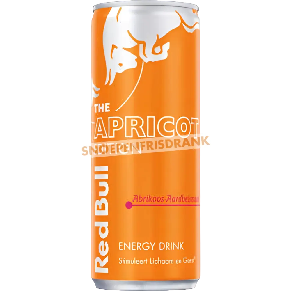 Redbull Abrikoos En Aardbei