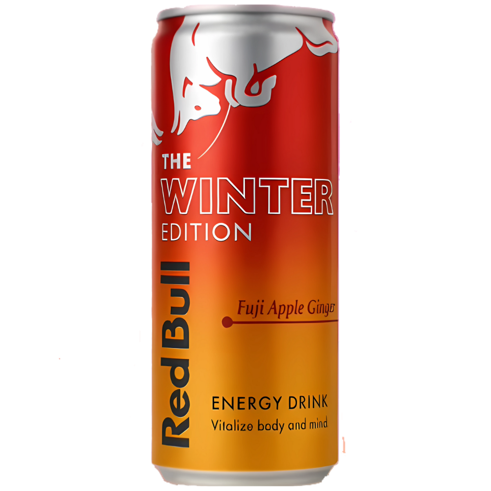 Red bull winter edition fuji apple ginger