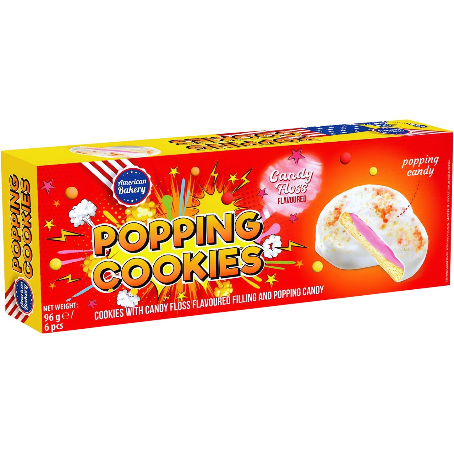 American bakery popping cookies