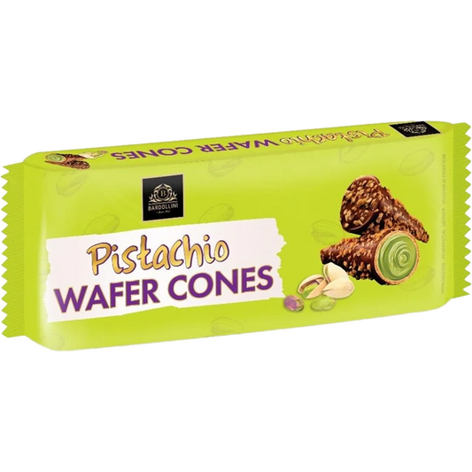 Pistache wafer cones