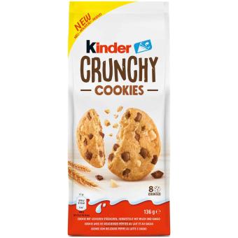 Kinder Crunchy Cookies - 136 gram