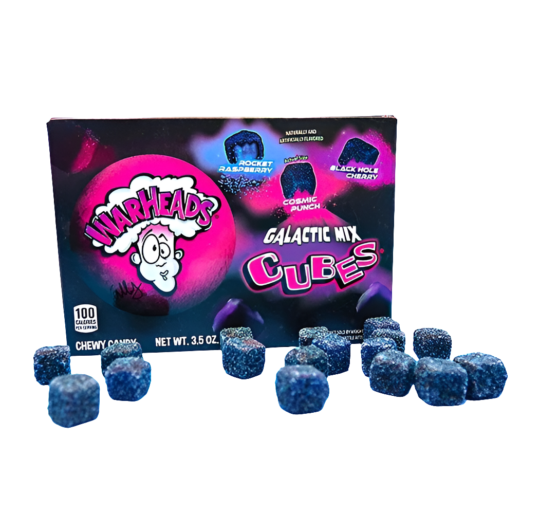 Warheads Galactic Mix Cubes