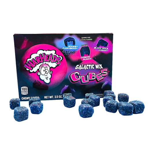 Warheads Galactic Mix Cubes