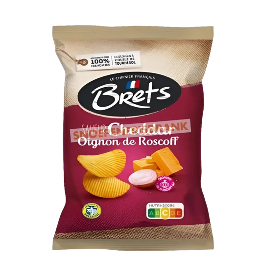 Brets - Cheddar Roscoff (Uien) Chips 125 Gram