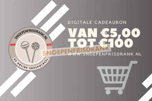 Cadeaubon Snoepenfrisdrank