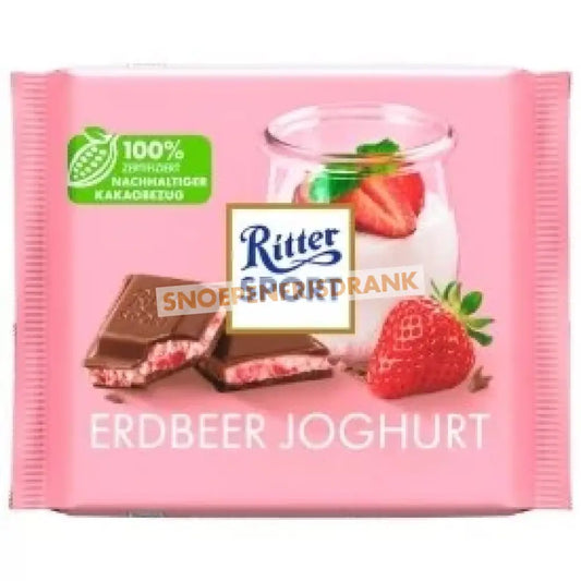 Ritter Sport Aardbei Yoghurt