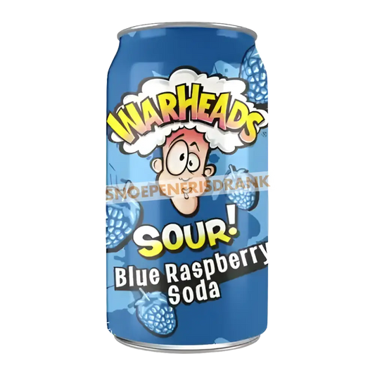 Warheads Blue Raspberry Soda Sour 355Ml